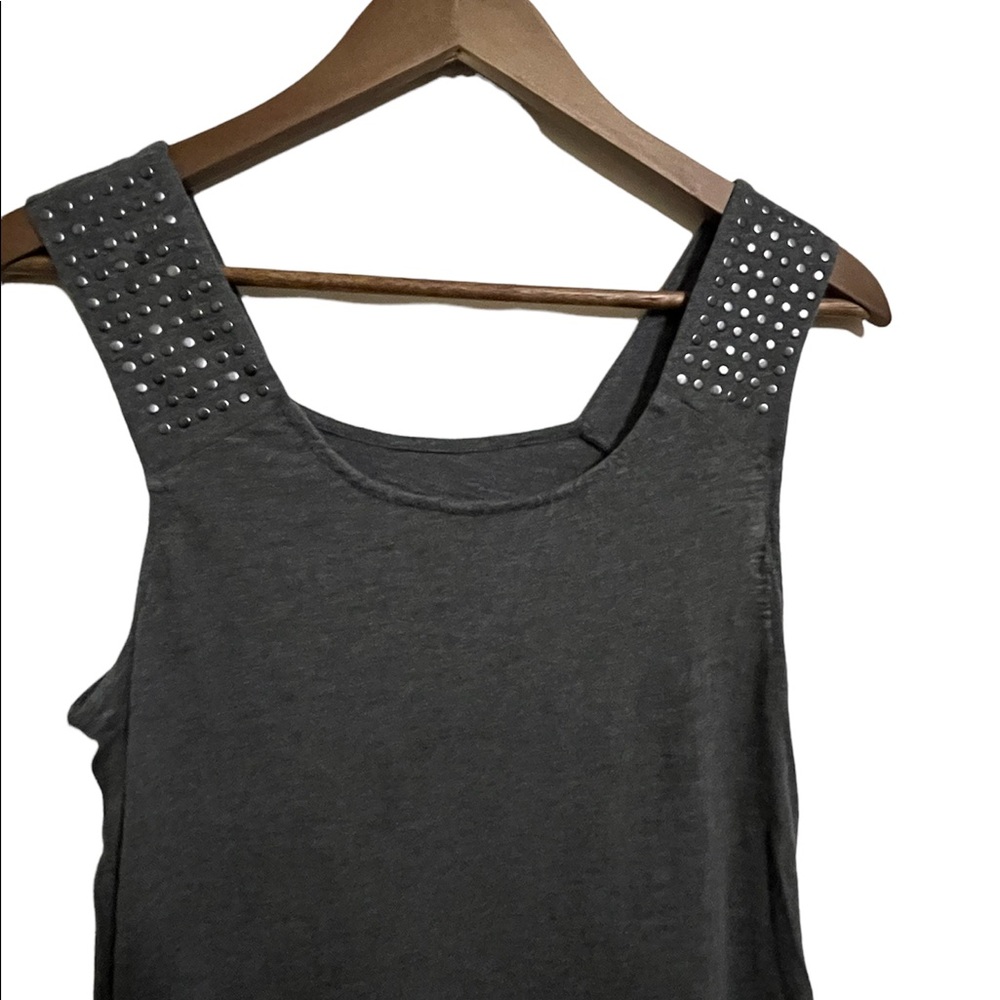 Liz Lange Maternity Tank Top Gray Size Medium